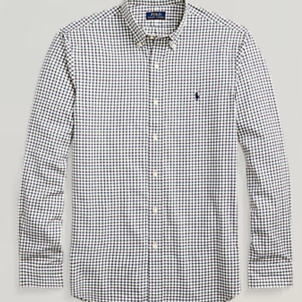 Ralph Lauren Men's Purple,Blue and Green Polo.